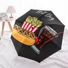 1pc Hot DogFast Food Themed High-quality Umbrella,Automatic Opening and Closing Umbrella,Multi-functional Umbrella G0811273
