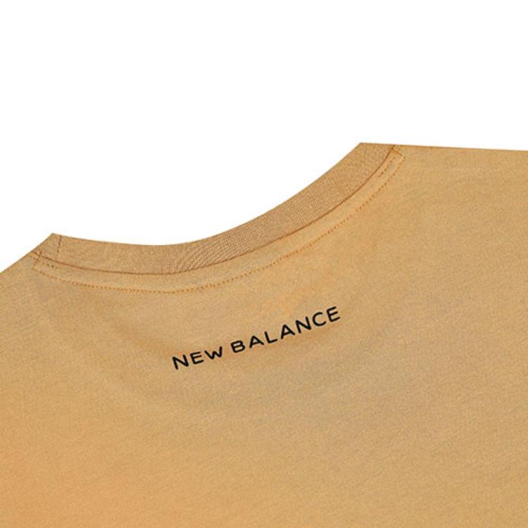 New Balance Noritake Collection T Shirt Unisex Ginger Yellow AMT12389-MSU