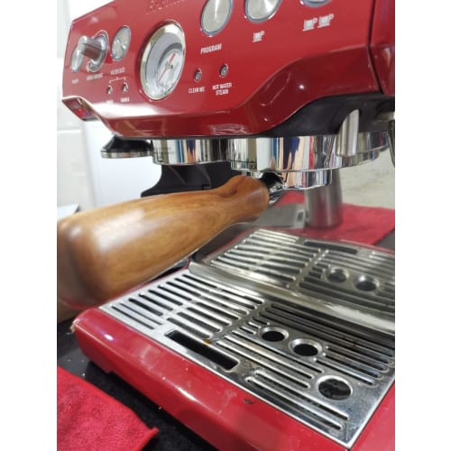 NEOUZA 54mm Single-Wall Non-Pressurized Espresso Basket, Compatible with Breville 870/875/878/880 Coffee Makers, Stainless Steel (One Shot)