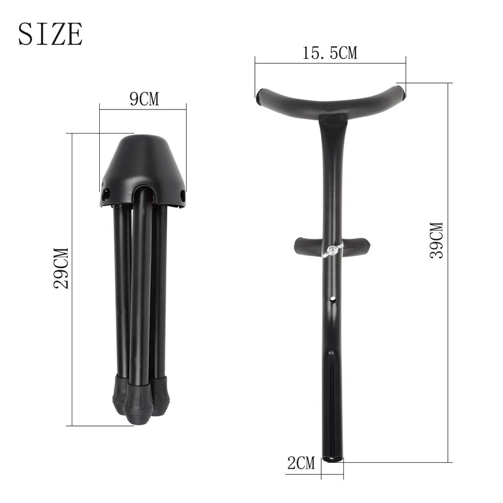 IRIN Saxophone Stand Sax Tripod Metal Holder Foldable Instruments Bracket for Alto Tenor Sax Woodwind Instrument Parts
