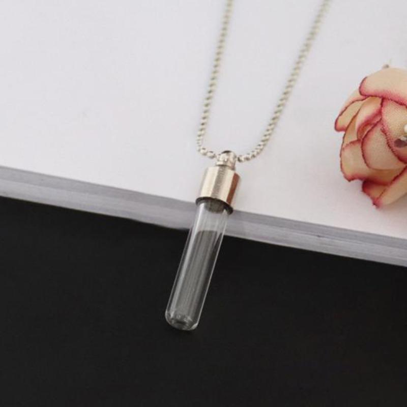 Yaratıcı DIY Kolye Doldurulabilir Hafif Giydirme