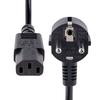 Strømkabel - StarTech - 3m - Schuko CEE 7/7 - C13 - 18AWG - 10A 250V - Svart
