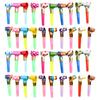 9/25/49/64pcs Long Nose Whistles Cheer Generator Atmosphere Creating Supplies Party Decor for Festival Birthday Celebration XJM