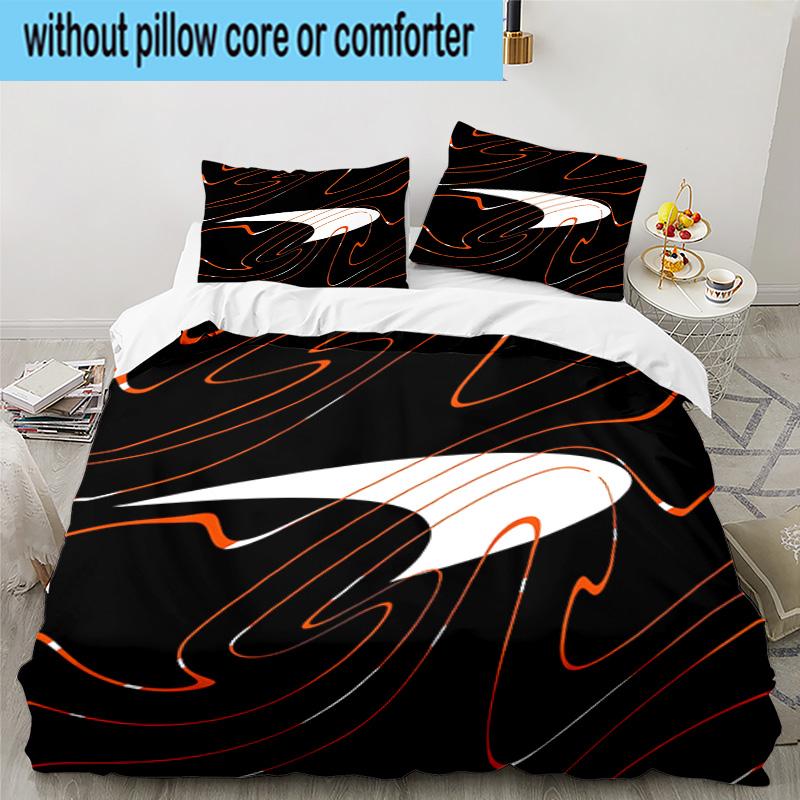 3PCS Mc-laren Printed 3PCS Bedding Set, Includes A Duvet Cover and Two Pillowcases for Bedroom, Suitable for All Seasons Fan Gifts