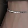Wrist Adornment 2Pcs Women Charm Bracelet Shiny Rhinestone Inlaid Adjustable