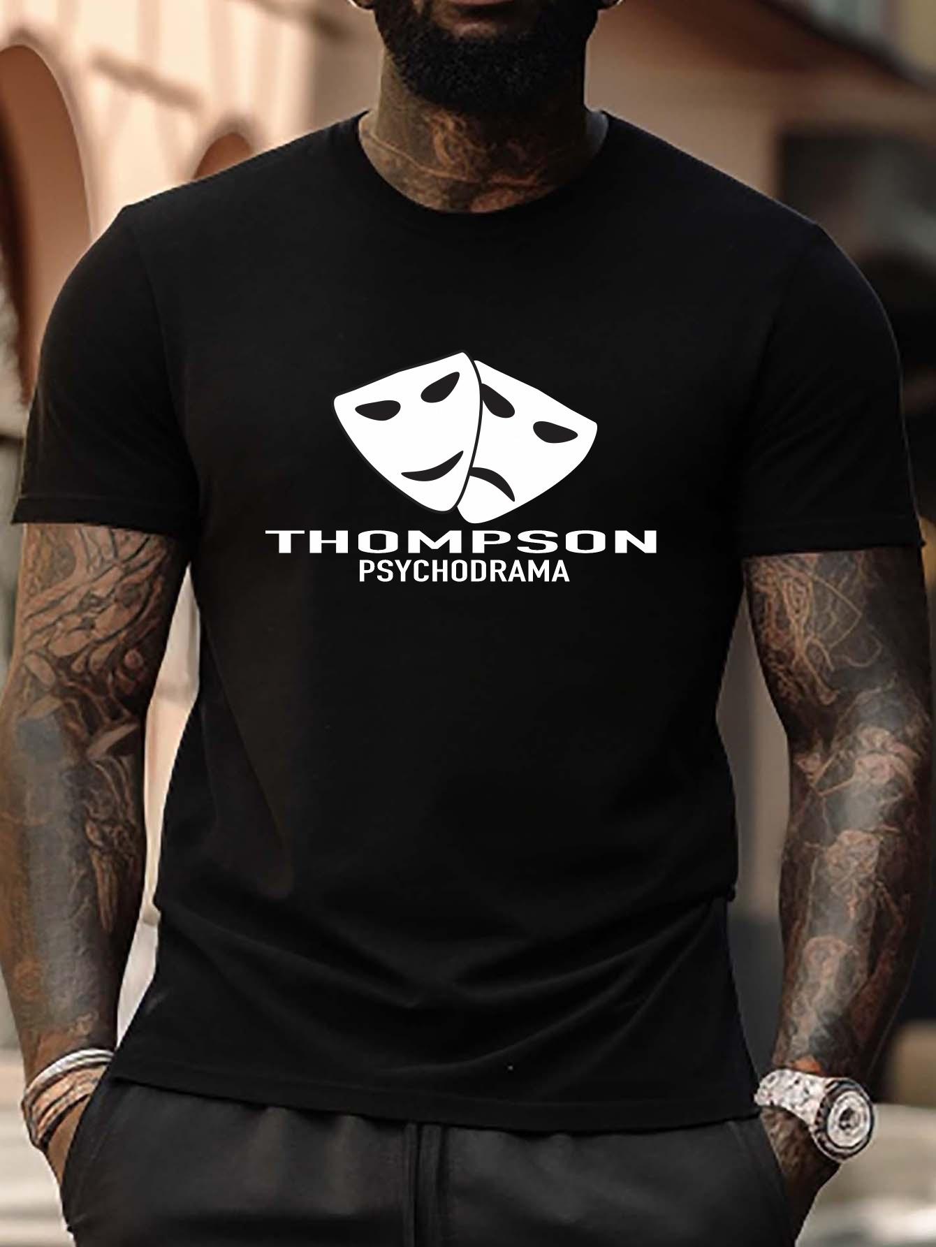 Plus Size T-shirt - THOMPSON PSYCHOMA Graphic M