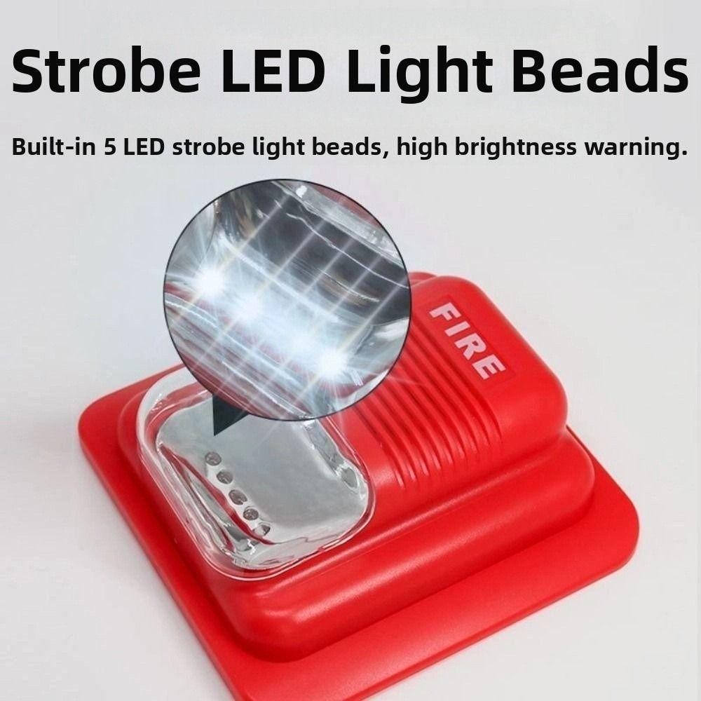 Wireless Technology Wireless Fire Alarm Strobe Light Strobe Sounder Fire Detection