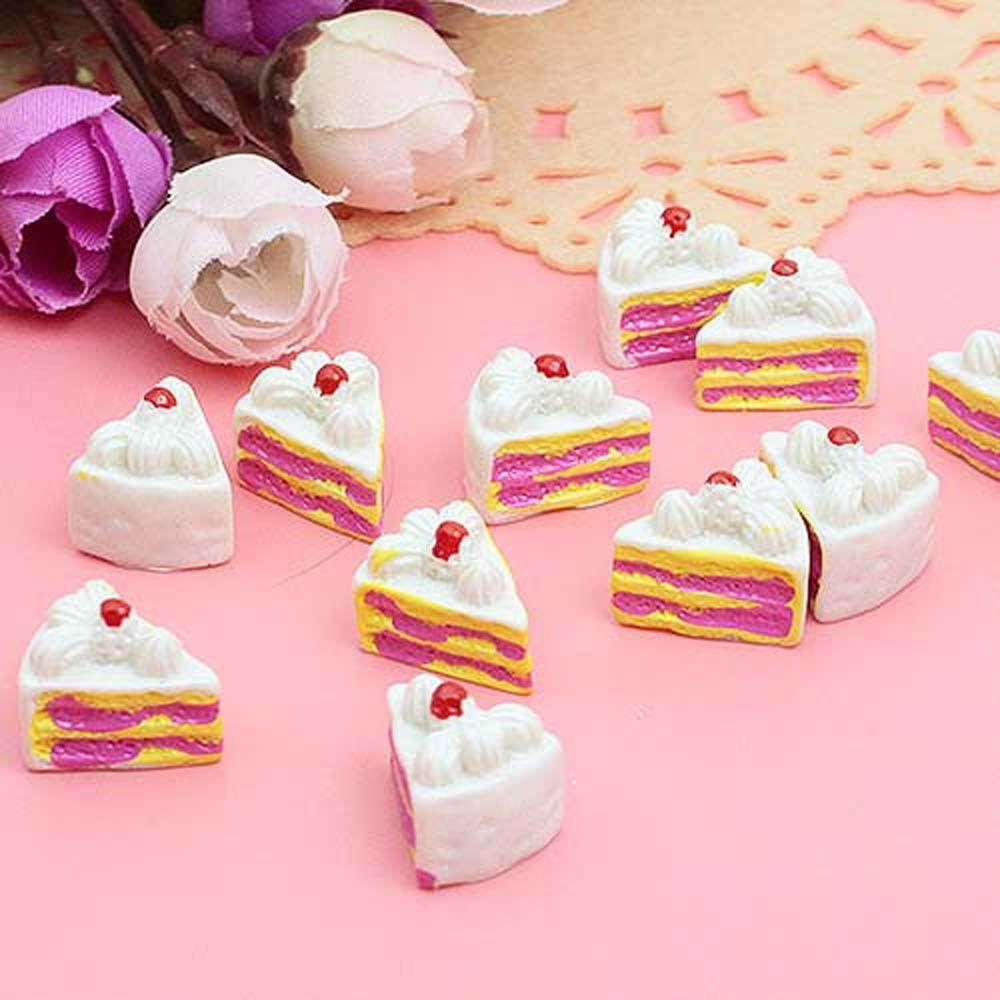 Craft Desktop Decor DollHouse Cake Kitchen Kids Toys Simulation Cake Toy Dollhouse MIniature