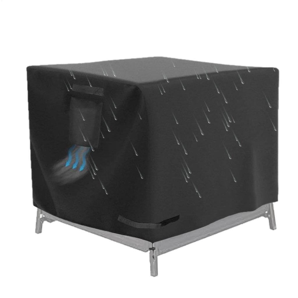 Fire Pit Cover Square 30 Inch Waterproof Protector Fire Pit Table Cover For Patio Porch Camping Indoor Outdoor Home Yard