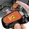 Car Sun Visor Glasses Holder Organizer Anti-Slip Eyewear Clip For Ferrari F430 Stradale Roma 488 Spider SF90 LaFerrari Portofino JQ7