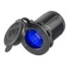 Car Cigarette Lighter Socket 12V 24V Adapte Plug Motorcycles Cigar Jack Multi Socket for Marine Boat Motorcycle Truck RV ATV