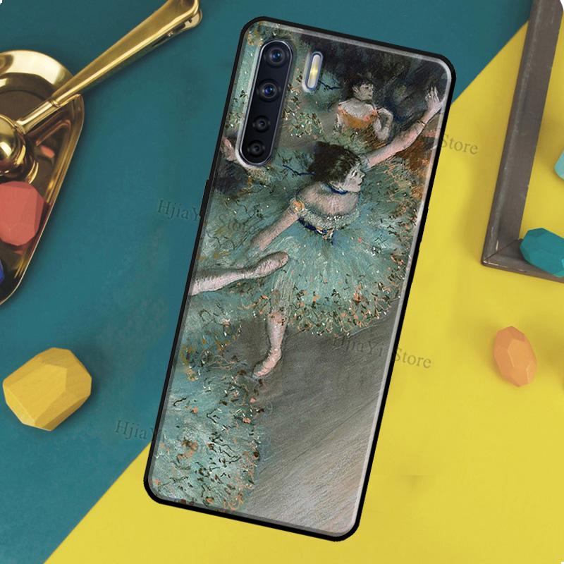 Iconic Painting Famous Art Case For OPPO A96 A76 A16 A94 A74 A54 A77 A17 A16 A52 A72 A91 A93 A5 A9 A31 A53 A57s Cover