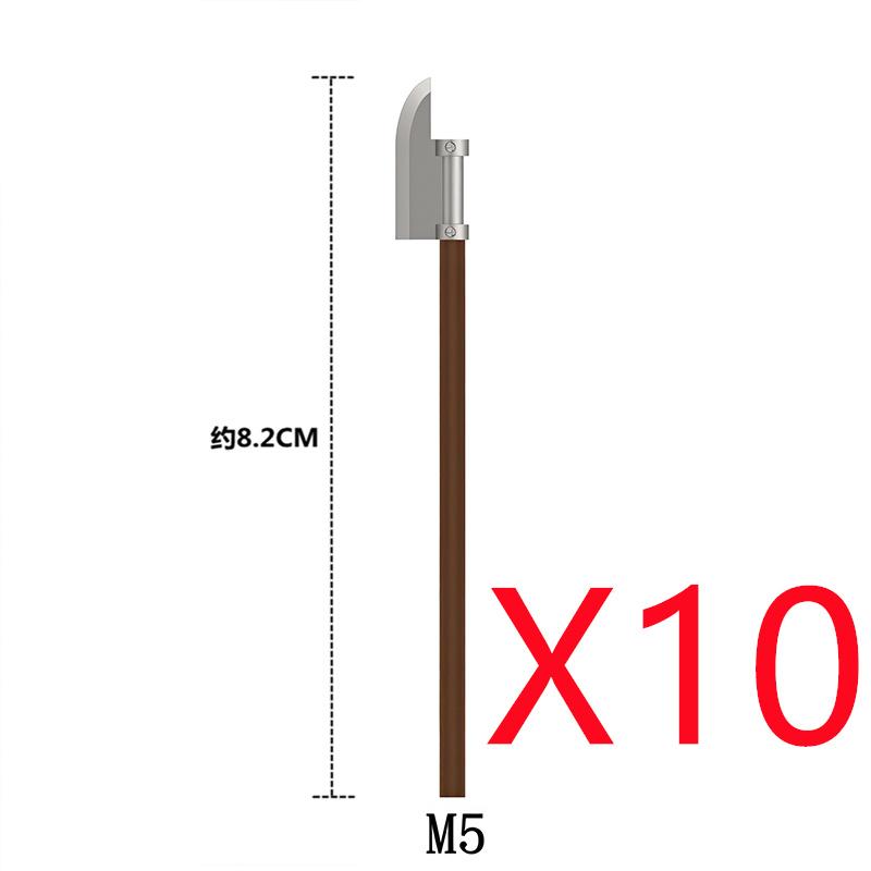 MOC Medieval Building Blocks Character Parts Model Toy Castle Knight Soldier Sword Bow Armor Shield Spear Piercing Parts Bricks