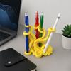 Novelty Desk Pen Cup Octopus Toothbrush Holder, Durable PLA Organizer, Creative Organizer Stand, Versatile Desktop Multi-functional Storage