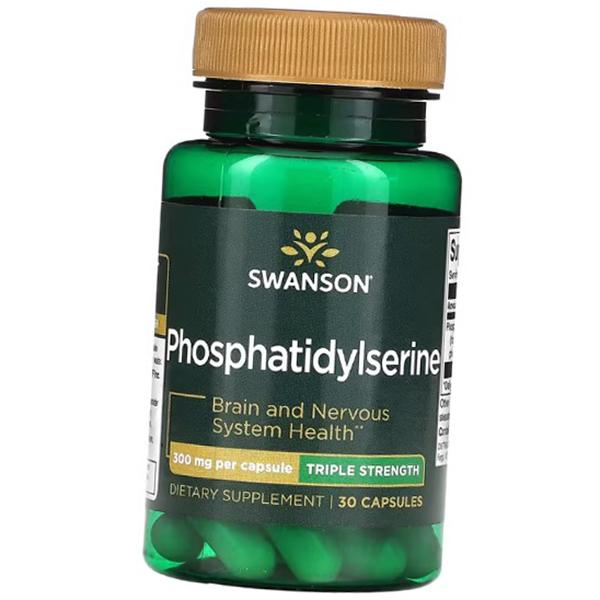 

Phosphatidylserine, Phosphatidylserine 300, Swanson 30caps (72280071) 30caps