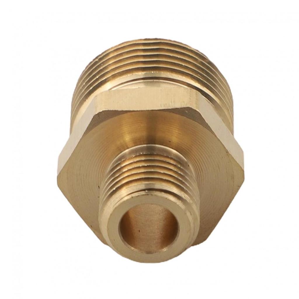 22mm To 1/4 Joint Adapter Brass Hose Adapter High Pressure Cleaning Adapter