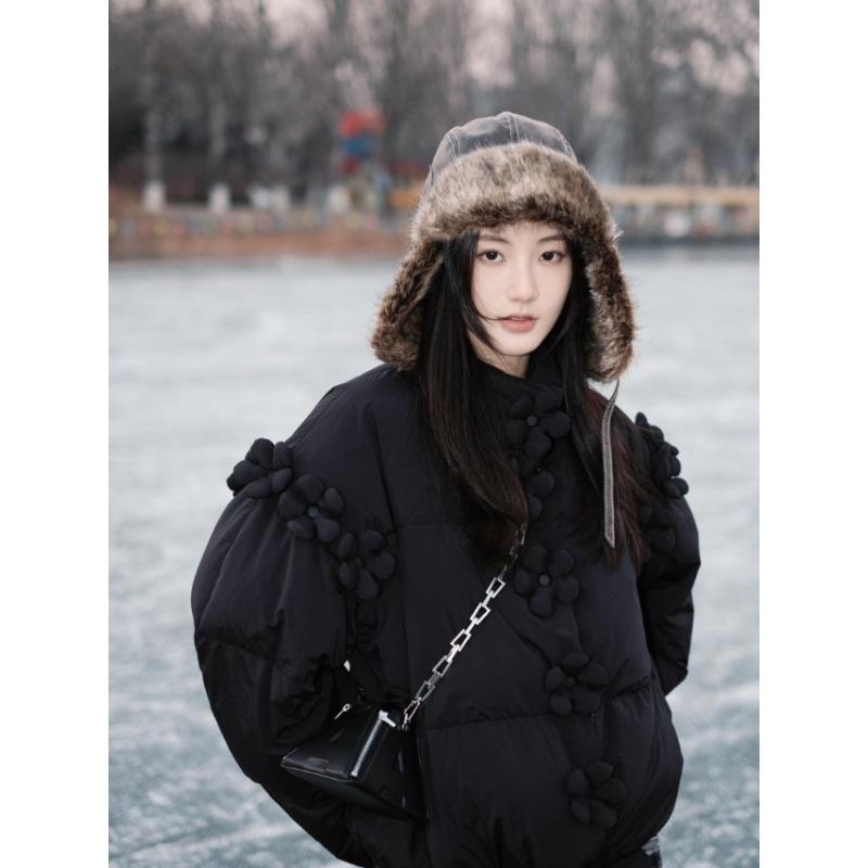 Russian Aviator Hat - Winter Pilot Style Fur Trapper Hat with Ear Flaps for Skiing Snowboarding