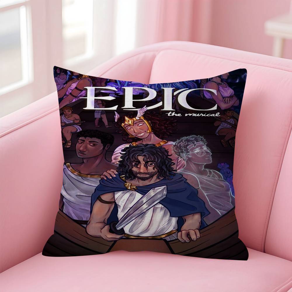 EEpic The Musical Stitch Lucky Dragon Pillow Cover Sofa Cushion Cover Home Room Decoration Children Gift