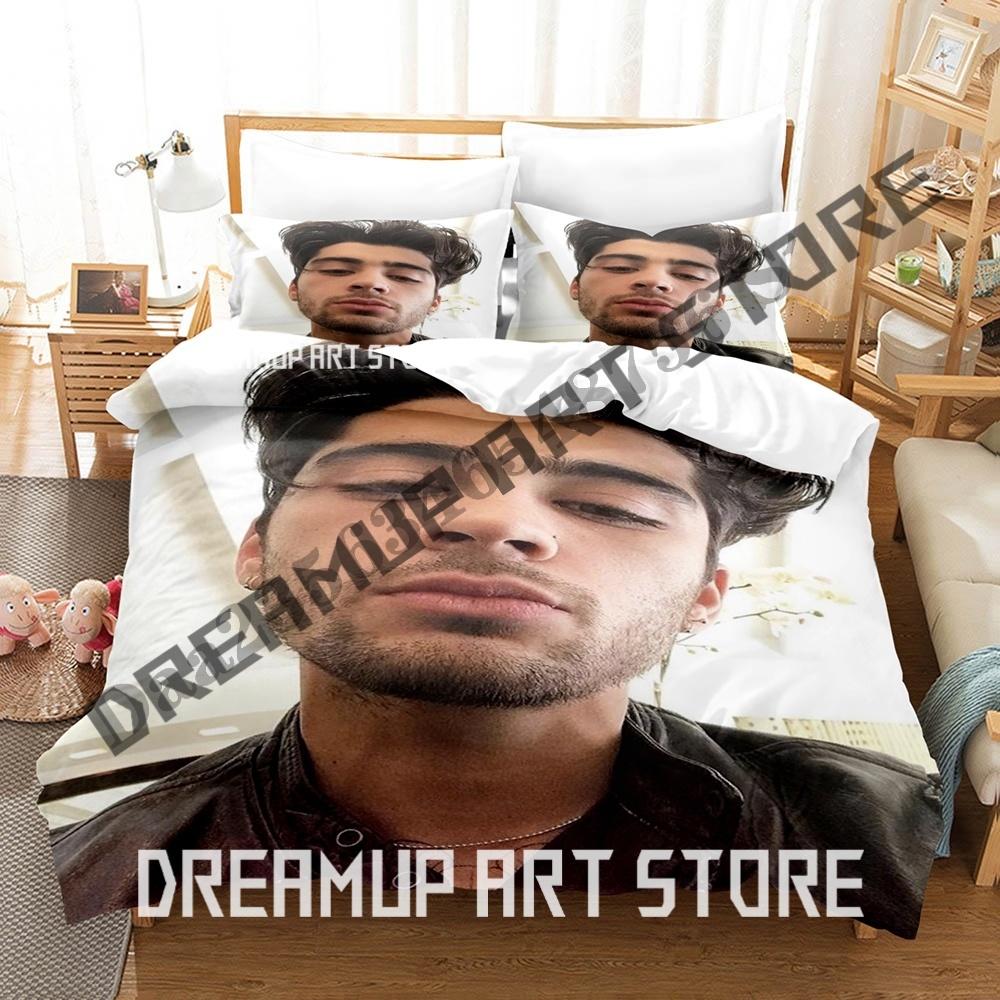 3D Print Hip Hop Zayn Malik Bedding Set Single Twin Full Queen King Size Bed Set Adult Kid Bedroom Duvetcover Sets Anime