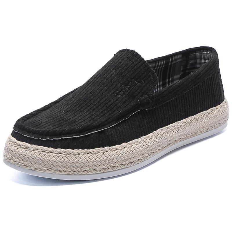 Fashion Casual Shoes for Men Fashion Men's Cloth Shoes Loafers New Comfortable Soft Male Board Shoes Hard Wearing Men's Flats Chaussure
