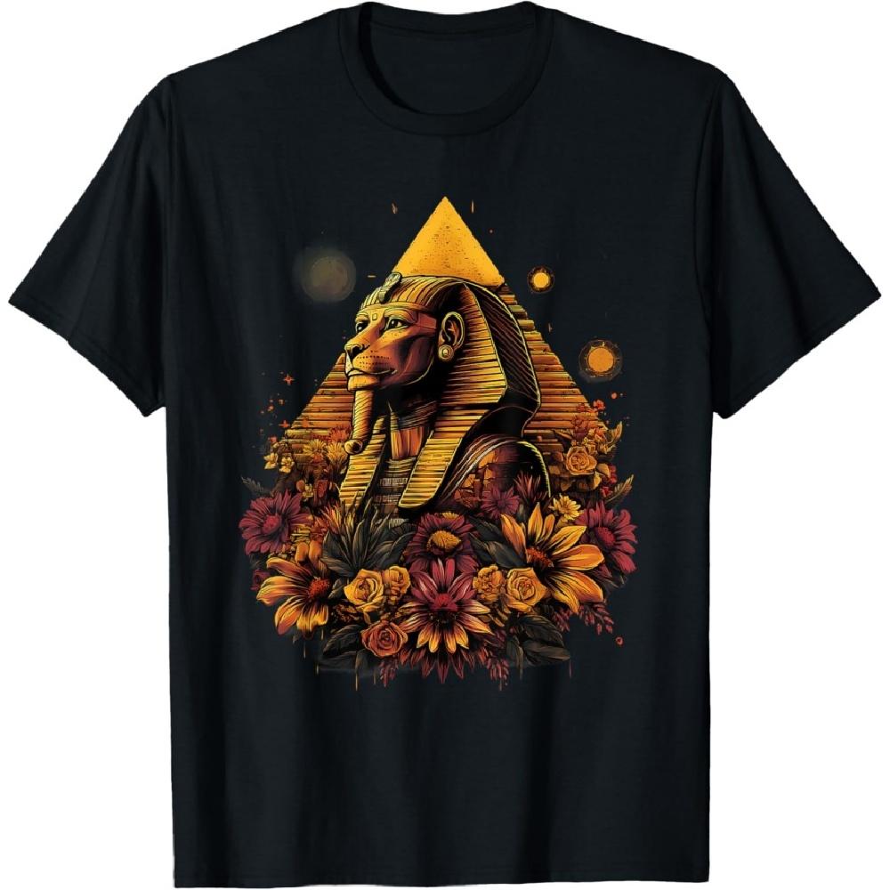 Ancient Egypt Sphinx Tutankhamun Egypt Mythology Pyramid T-Shirt