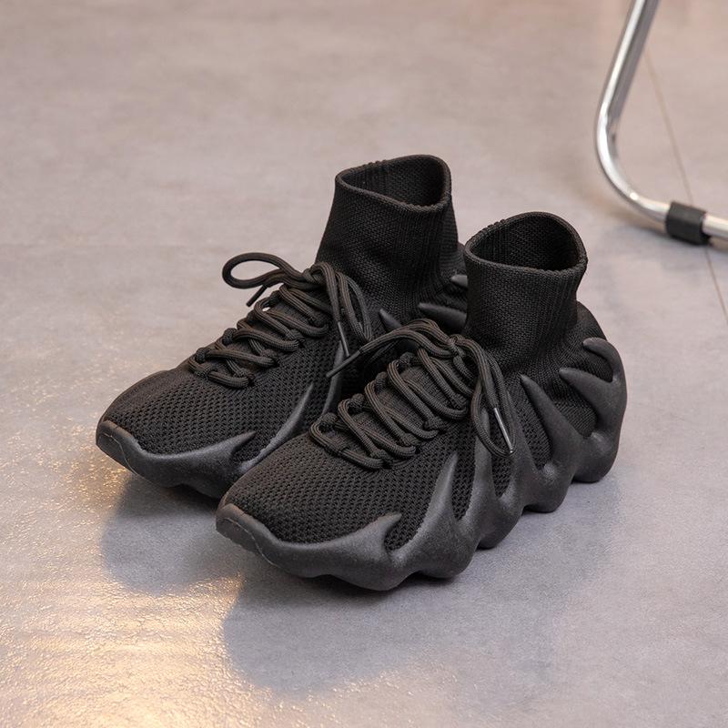 

[Customized] BD4500 octopus socks shoes popular new women s breathable mesh flying woven Xiaolongbao volcano break 40