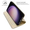 For Samsung Galaxy A17 5G/A17 4G Case PU Leather Phone Cover with Card Holder Stand