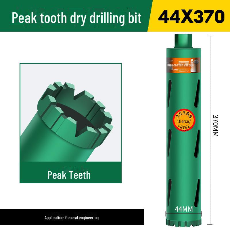 Green Forest Dry Drill Bit for Marble, Cement, Concrete, and AC Hole Opening (No Water Needed)