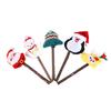 5Pcs Katze Kauen Spielzeug Schöne Santa Schnee Puppe Pinguin Glück Tasche Zähne Reinigung