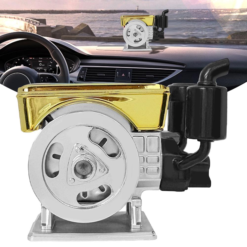 Diffuser Solar Powered Rotating Car Purifier Simulated  Engine Aromatherapy