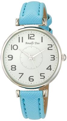[Arias] Analog Amalfidia Waterproof Leather Strap White Dial WW20023A-139 Women's Blue