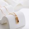 Ballet Shoe Pendant Necklace for Women Personality Copper Dance Clavicle Chain High-end Dainty Elegant Jewelry Gift Accessories