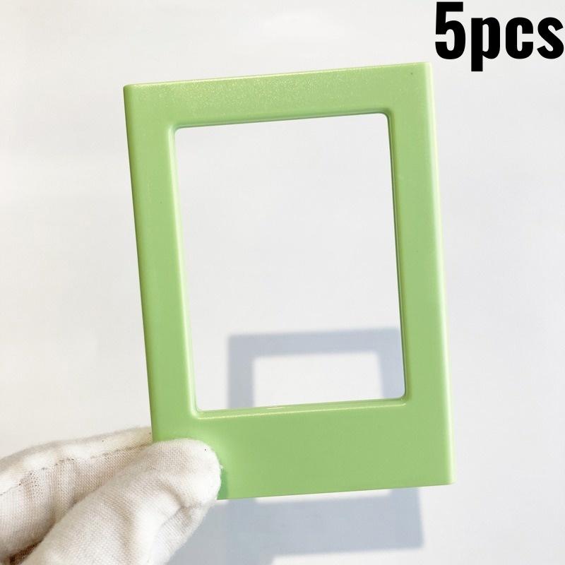 3 Inch Magnetic Photo Frames for Fujifilm Instax Mini Film Papers Double Sided Fridge Picture Frame Magnets Artwork Frames