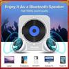 Small Portable CD Player FM Radio Built-in High Fidelity Speaker USB MP3 Wall Mounted Bluetooth Home Audio Box