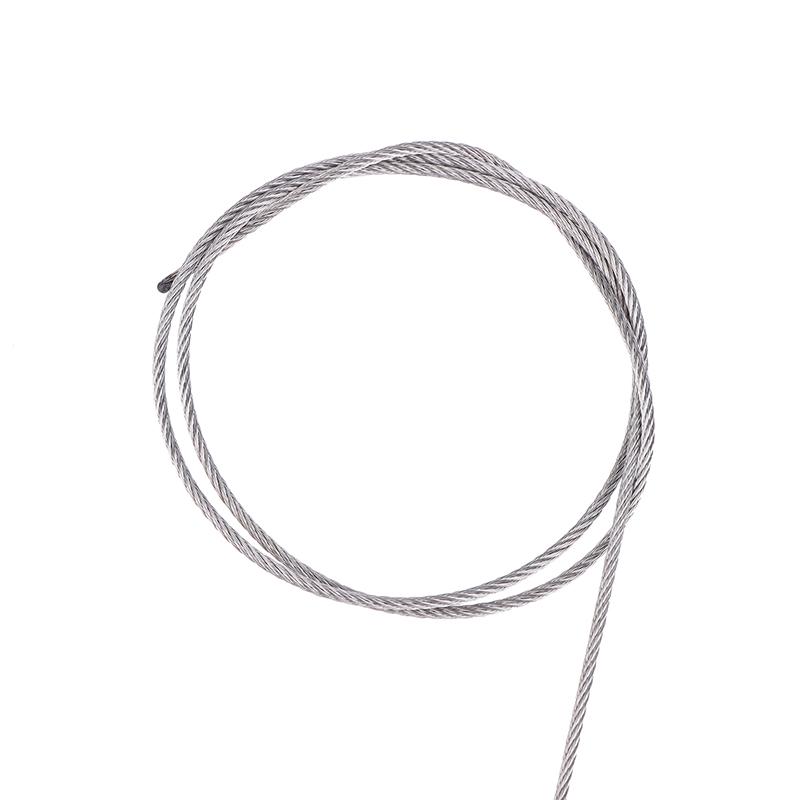 Adjustable Automatic Wire Rope Spring Hook Clothesline Picture Hanging Suspension Code Cable With Curved Hook