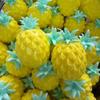 Crispy Sound Watermelon Strawberry Pineapple Block Squeezing Toy Handmade Squeeze Ball Non-Rebound Stress Relieving Toy For Gift