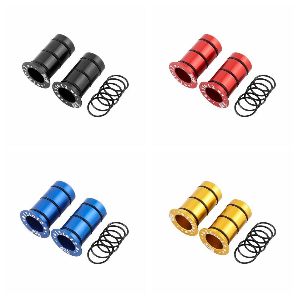 2Pcs with Spare Sealing Ring Bike Hub Thru Axle Adapter Bicycle Modification