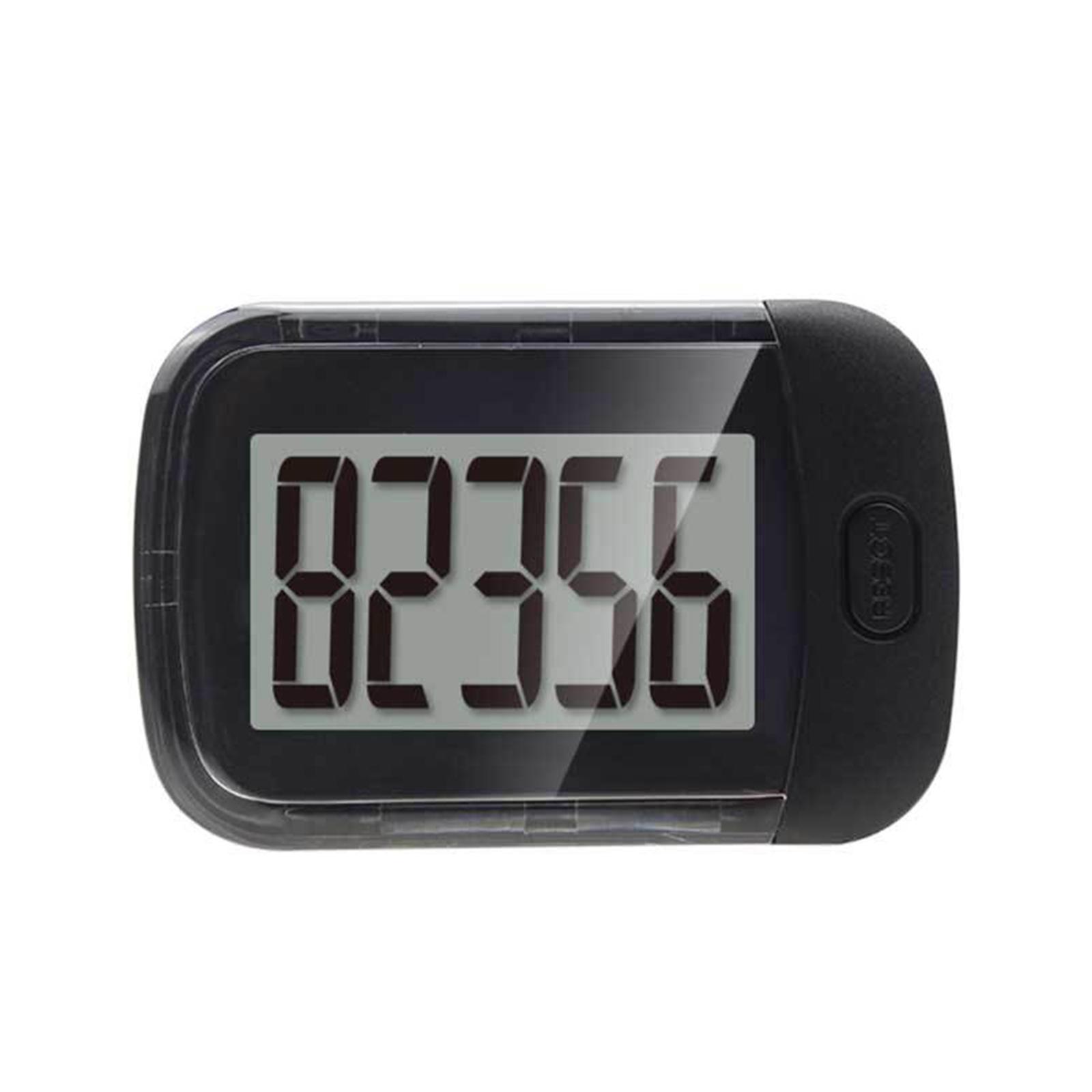 

Pedometer, Accurate Step Counter with LCD Display Track Steps Calories Distance Miles, with Lanyard for Walking Running Fitness