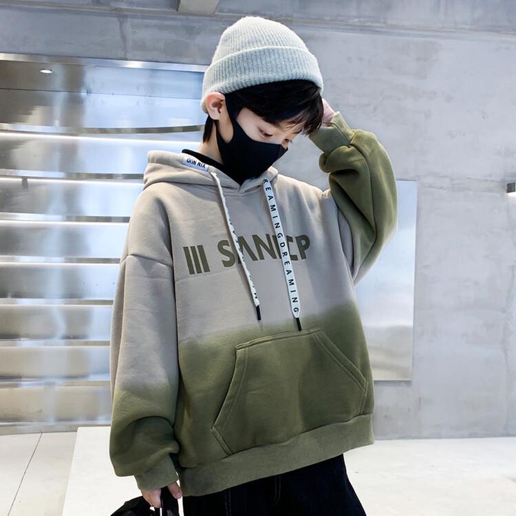 Boys' Hooded Sweatshirts – 2023 Street Fashion for Spring & Autumn