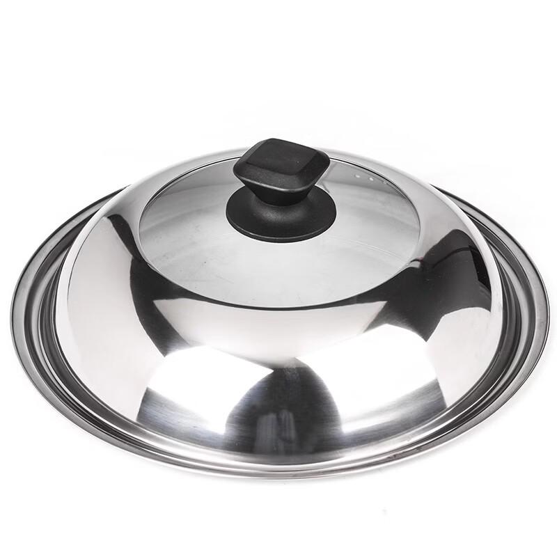 ZISIZ 304 Stainless Steel Round Top Combination Pot Lid (3-Pack)