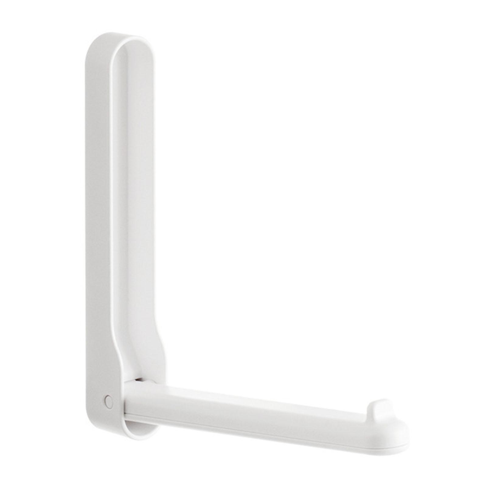 

Складная вешалка для одежды Настенная Выдвижная Сушилка для белья Экономия места Без перфорации Балконная Сушилка для белья Белая белый