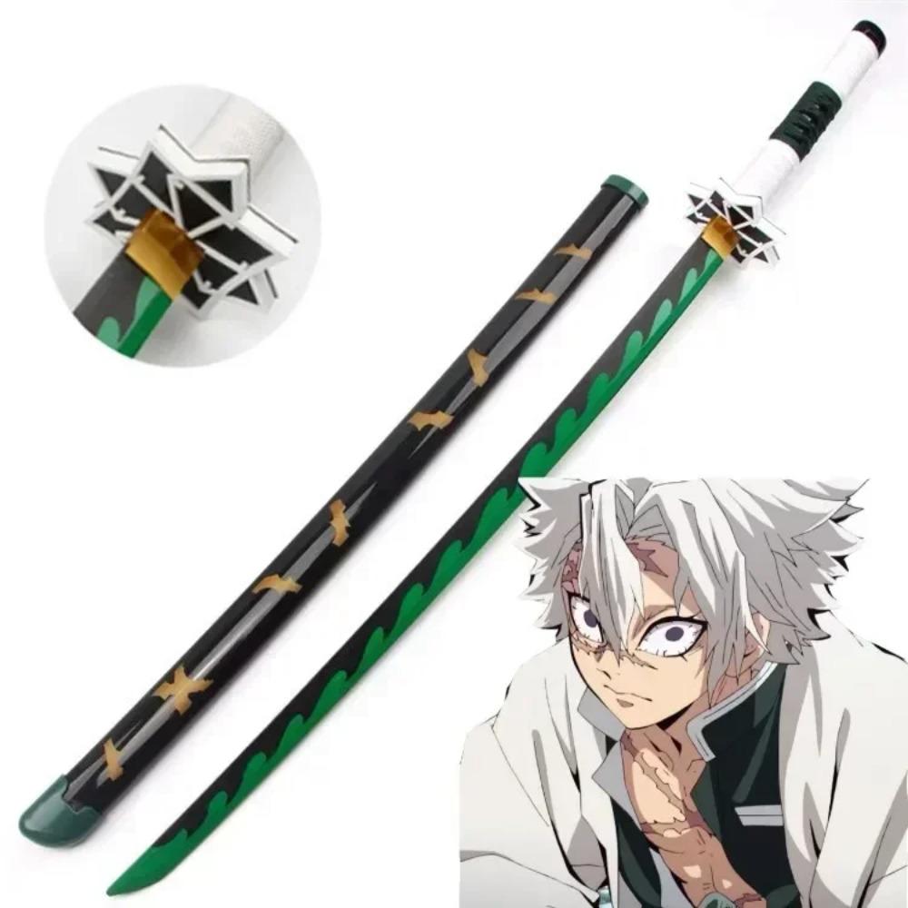 

72/104 см Катана Демонобійник Kimetsu No Yaiba Лезо Аніме Косплей Реквізит Танджіро Міцурі Реальний Розмір Японська Катана Шабля Дитяча Іграшка 72cm