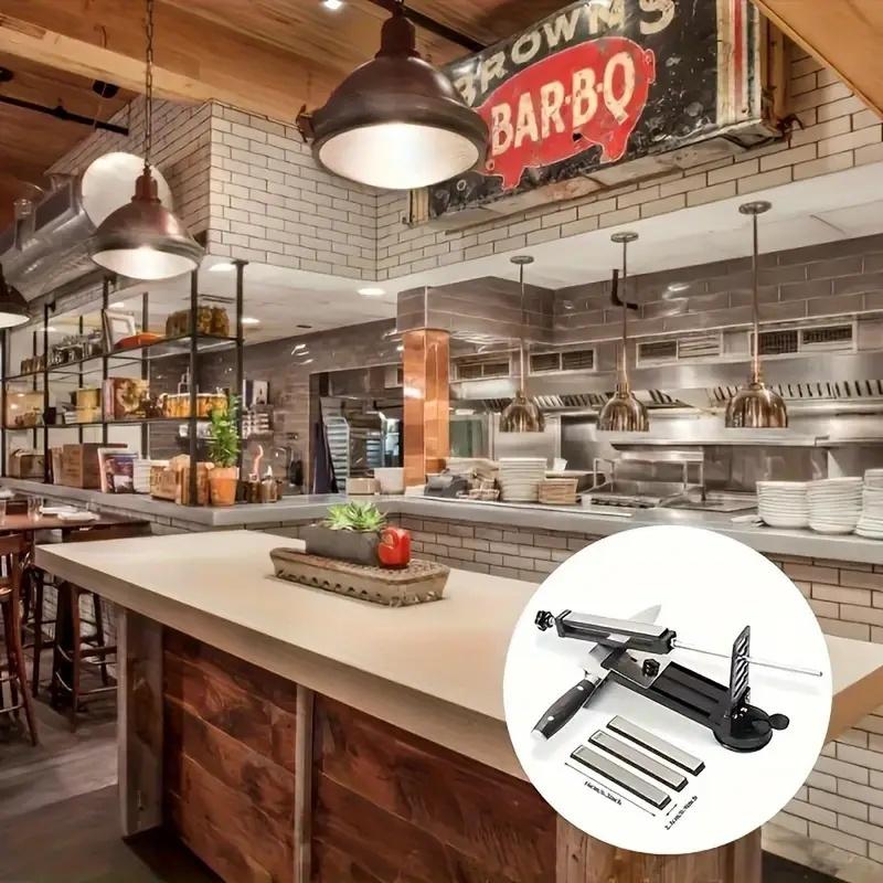 3Pcs 240/600/1000 Mesh Diamond Sharpener Stone Sharpener Scissors Razor Polishing Kitchen Knife Sharpening System Tools