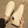 Fashion Playform Height Up Boots Models Men Flats White Shoes Casual Man Sneakers Man Summer Sports Excercise Comfortable Beskete