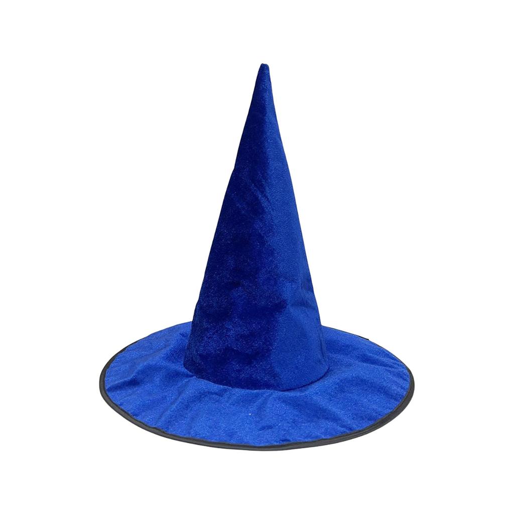 1Pc Halloween Wizard Hat Funny Witch Hat Witch Caps Wizard Costume Accessories for Carnivals Masquerades Party Cosplay
