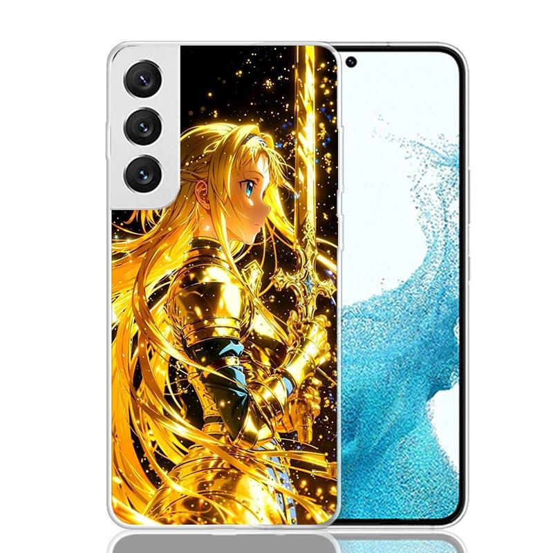 Sword Art Online Yuuki Asuna Phone Case For Samsung Galaxy S26 S25 Edge S24 S23 FE S22 Ultra S21 Plus S20 + Fundas Cover Coque G