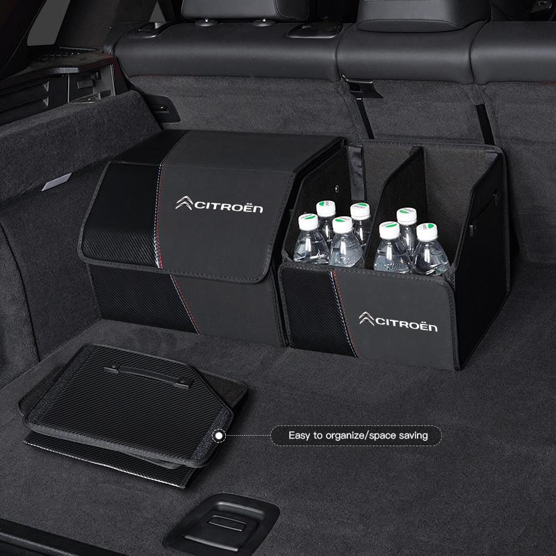 Citroen Folding Car Trunk Organizer Box Storage Bag Tools Tidying For C1 DS3 C2 C3 Vts C4 Saxo C4L C5 C6 C8 Xsara C3-XR Picasso ahq256