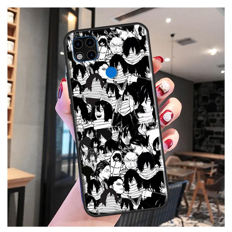 

Чехол с ластиком Shota aizawa My Hero Academia для Xiaomi Redmi Note 10 Pro Note 9 Pro Note 11 Pro 8T 9S 10S 10 9A 9T 9C Redmi Note11Pro Plus