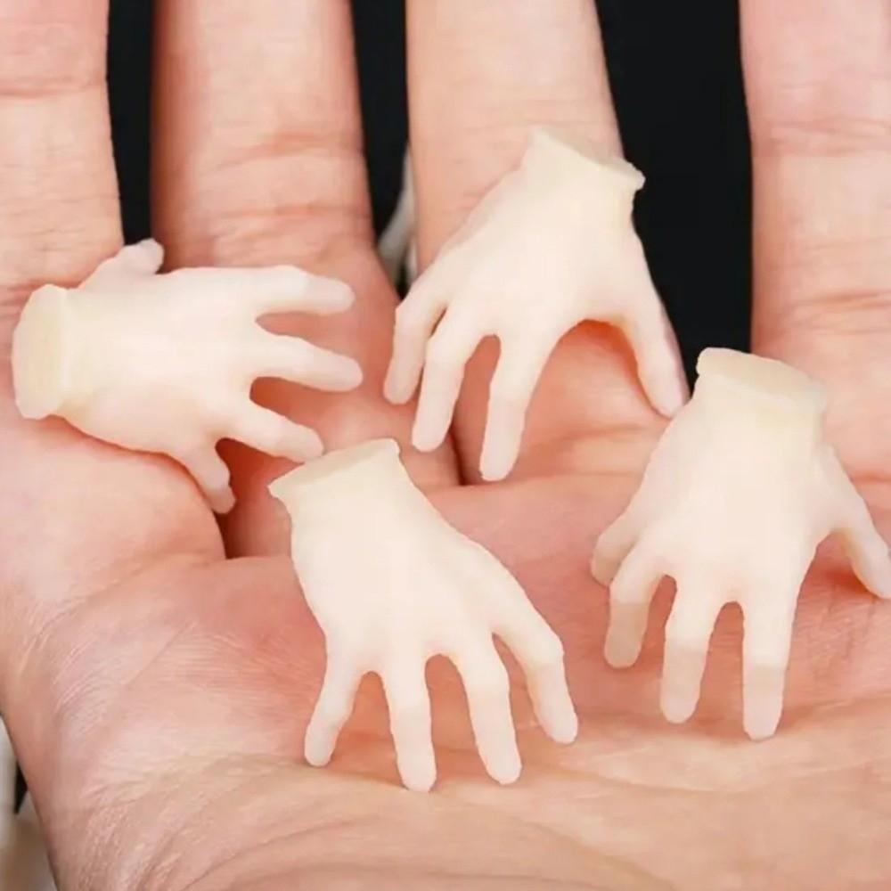 8/15pcs Plastic Halloween Horror Hands Realistic Design Terror Decoration Skeleton Hand Decor Halloween Scary Props