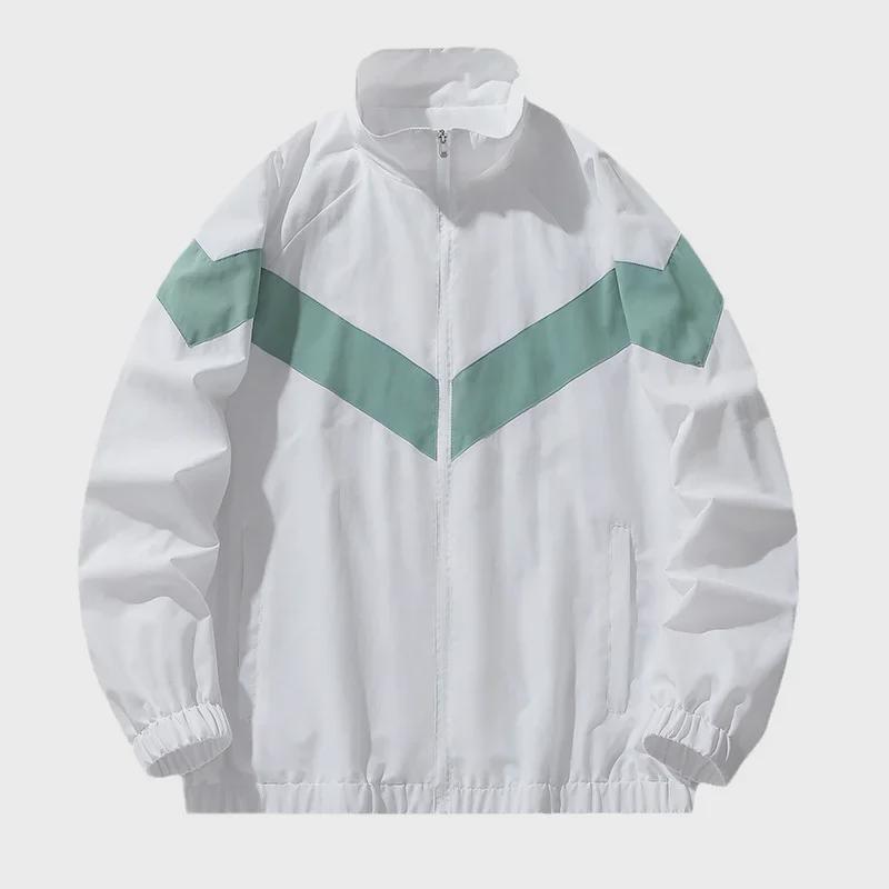 Lehká outdoorová bunda se stojáčkem: Trendy, Prodyšné a Neformální